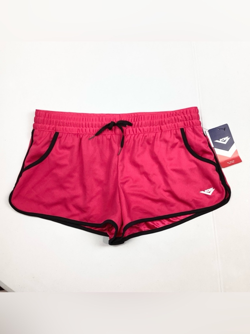 Pony Pink Athletic Workout Shorts Size Large NEW!